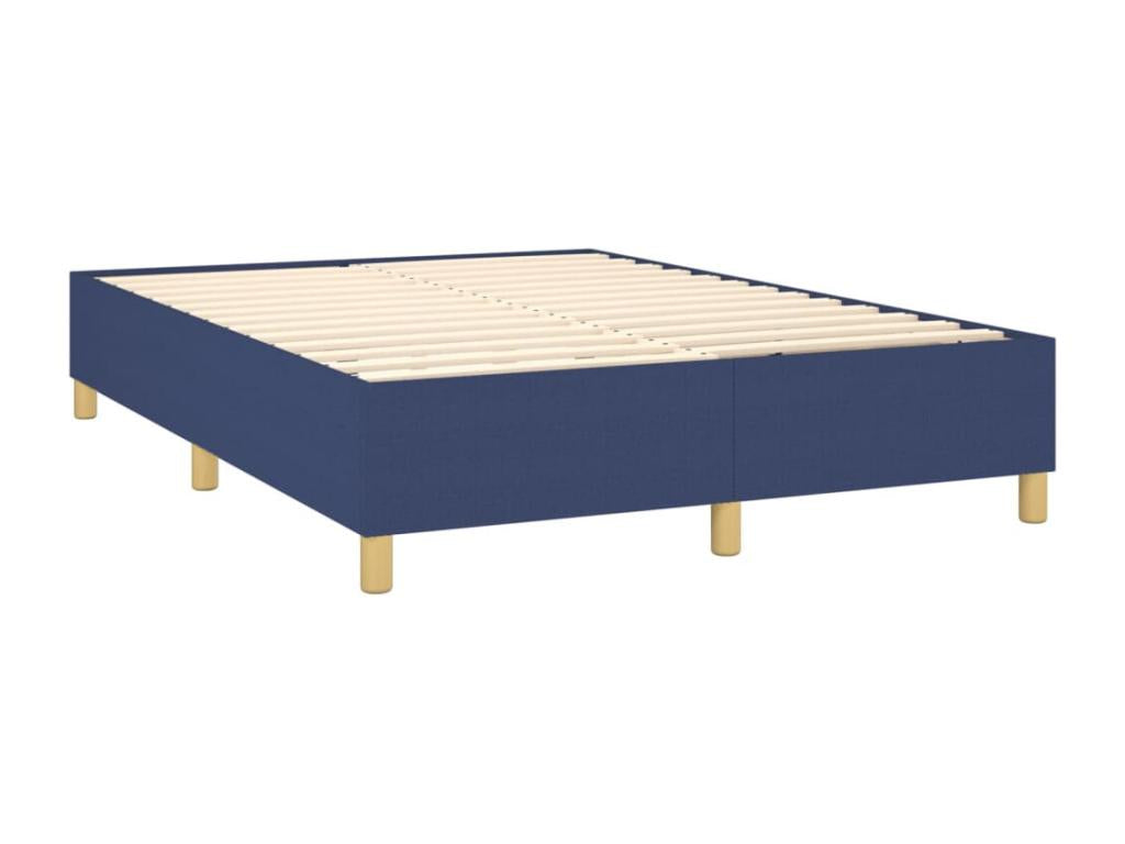 Matelas en tissu bleu, 140 x 190 cm