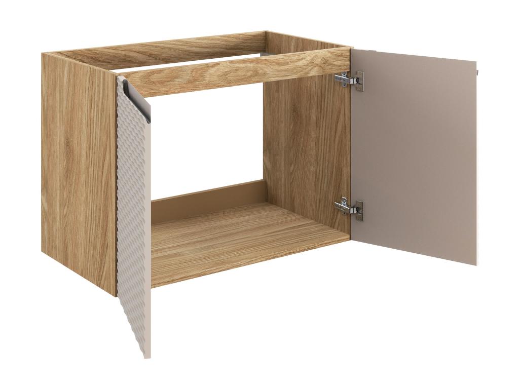 Armoire beige, 80 x 46 x 57 cm