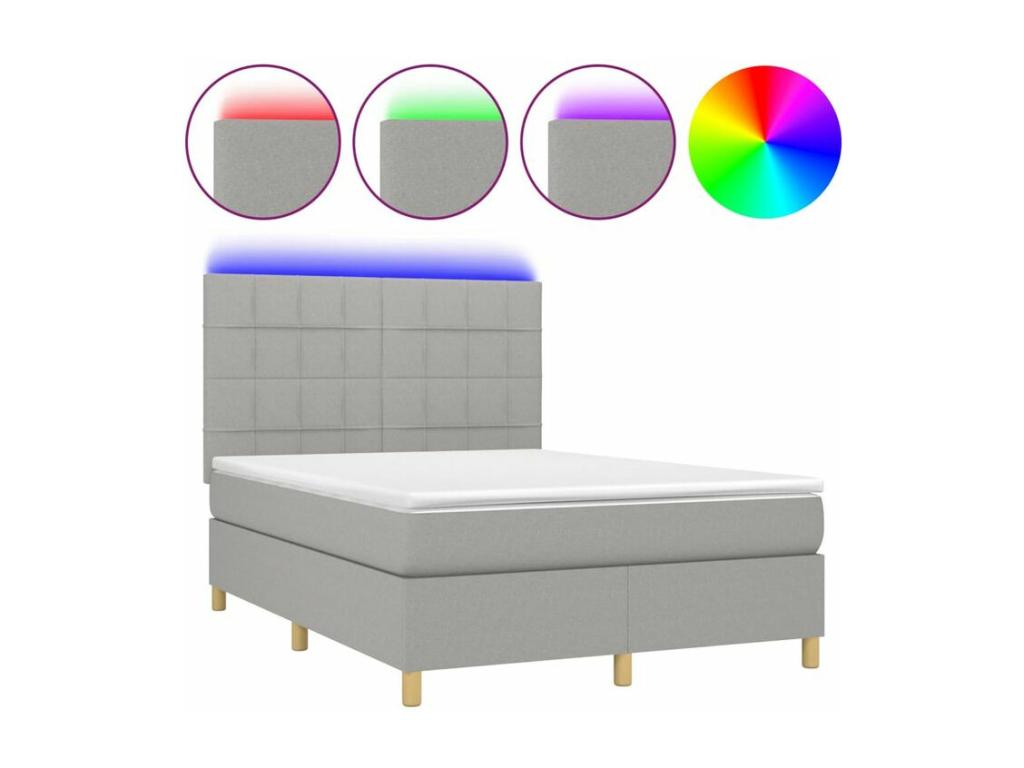 Matelas blanc, 140 x 190 cm