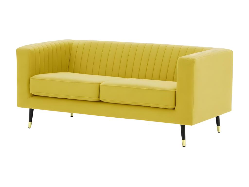 Canapé jaune