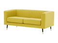 Canapé jaune