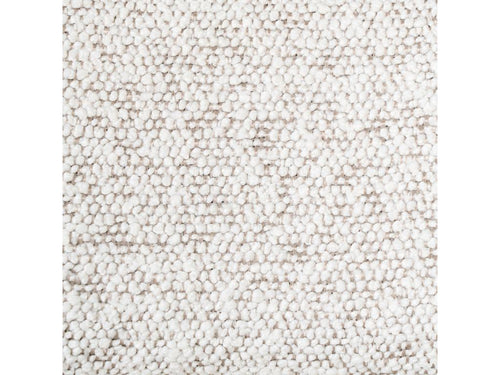 Fauteuil d'appoint en tissu bouclé beige