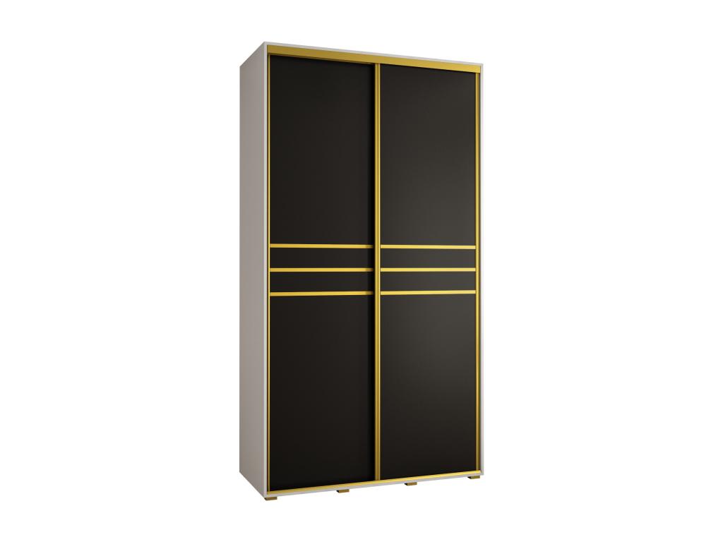 Armoire noire, 140 x 45 x 235,2 cm