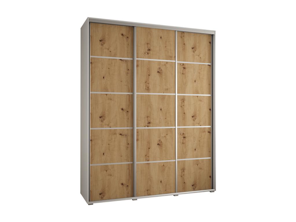 Armoire blanche, 190 x 60 x 235,2 cm