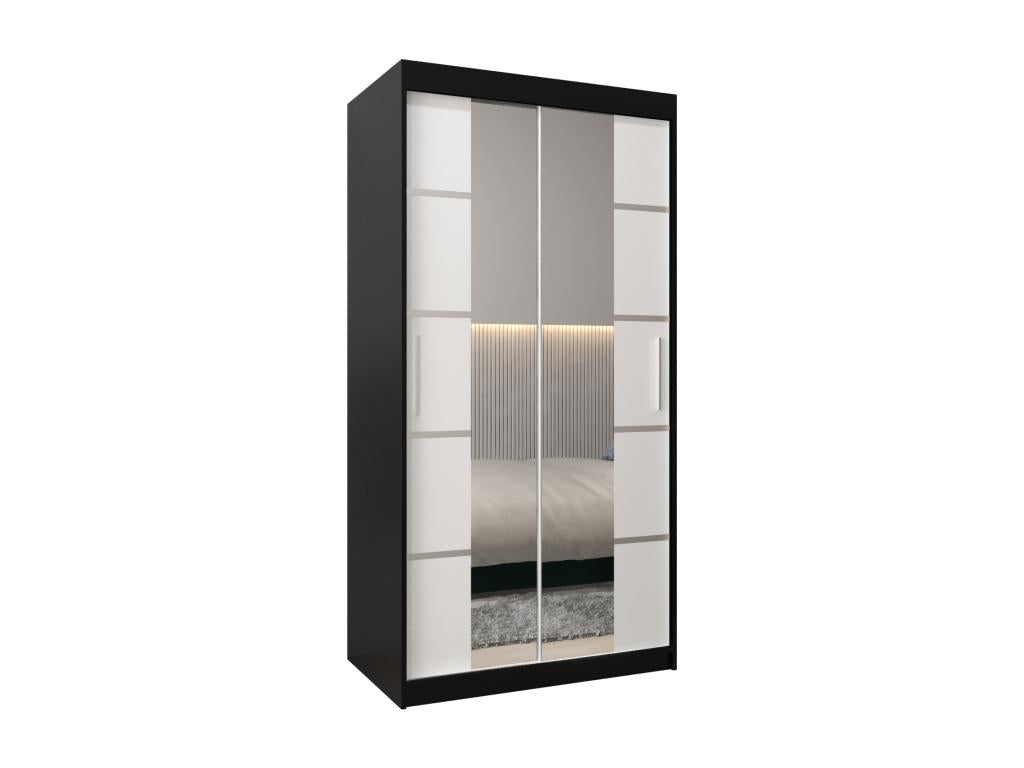 Armoire noire, 100 x 62 x 200 cm