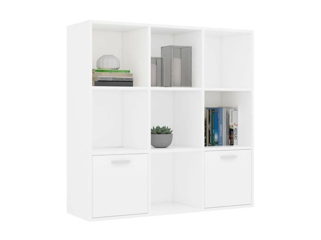 Bibliothèque blanche, 98 x 30 x 98 cm