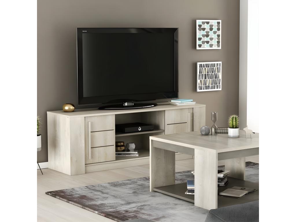 Meuble TV naturel