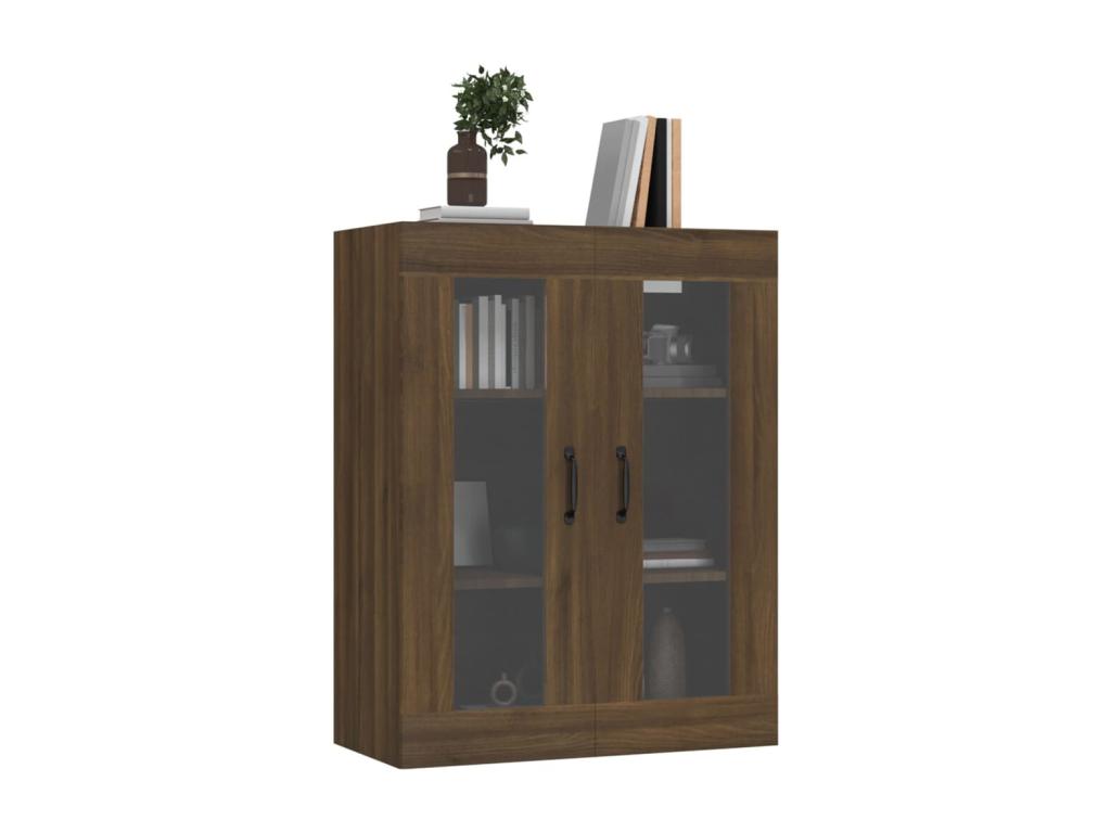 Armoire en chêne brun, 69,5 x 34 x 90 cm