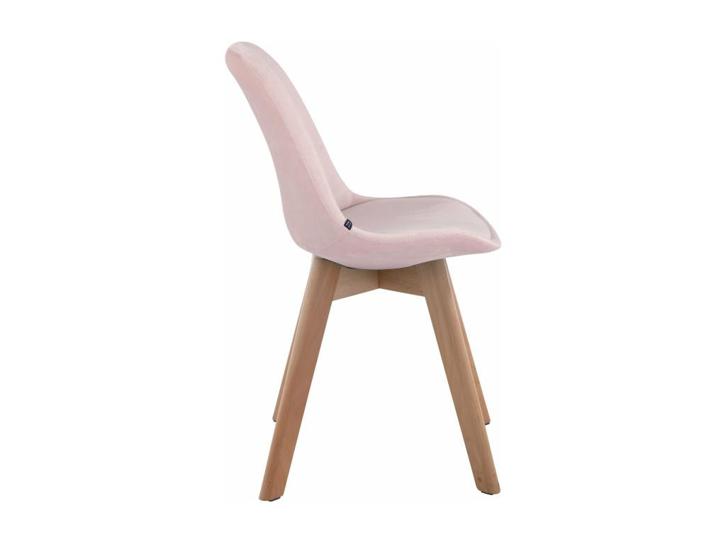 Fauteuil en velours marron