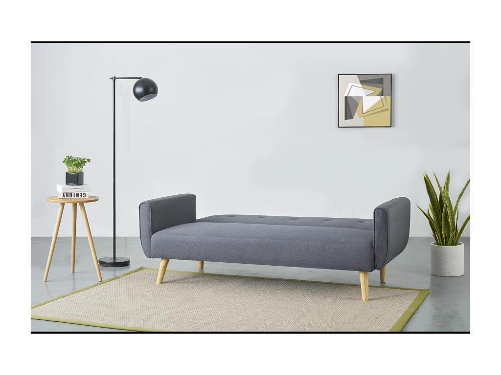 Canapé-lit gris
