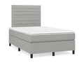 Matelas en tissu gris, 120 x 190 cm