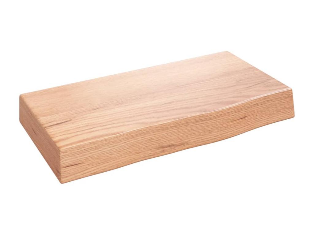 Meuble de maison en chêne naturel, 40 x 20 x 6 cm