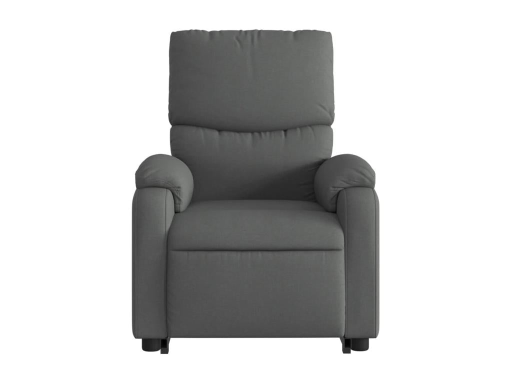 Fauteuil d'appoint en tissu gris