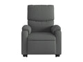 Fauteuil d'appoint en tissu gris