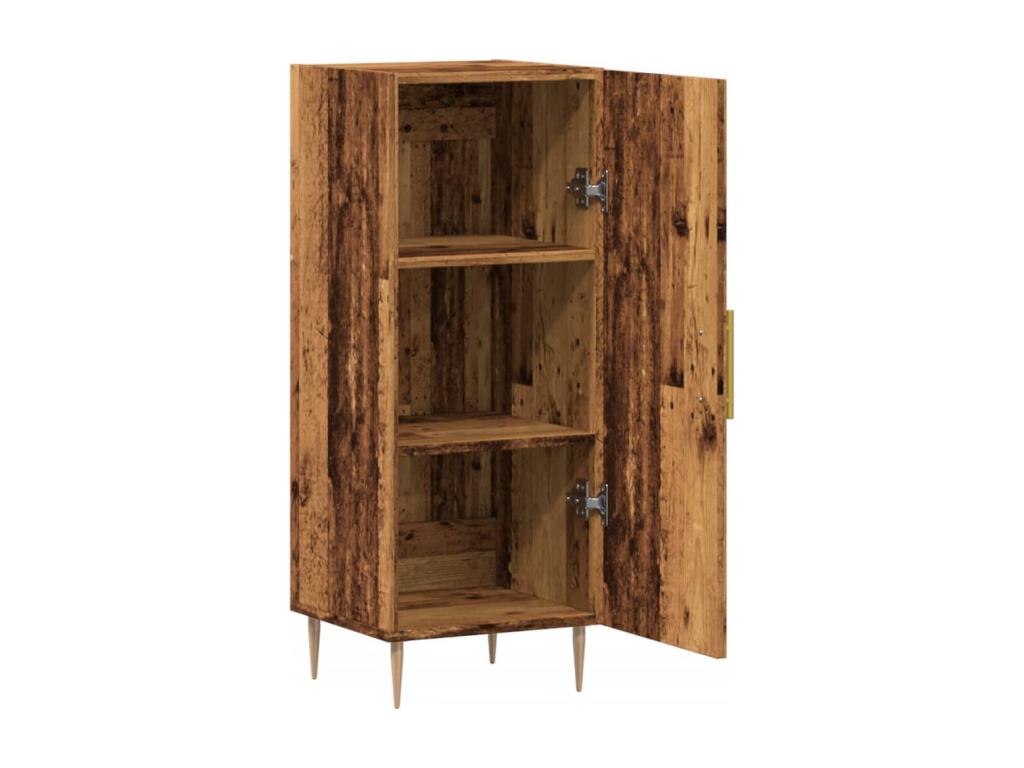 Buffet en bois d'ingénierie marron, 34,5 x 34 x 90 cm - dlz1766460046104