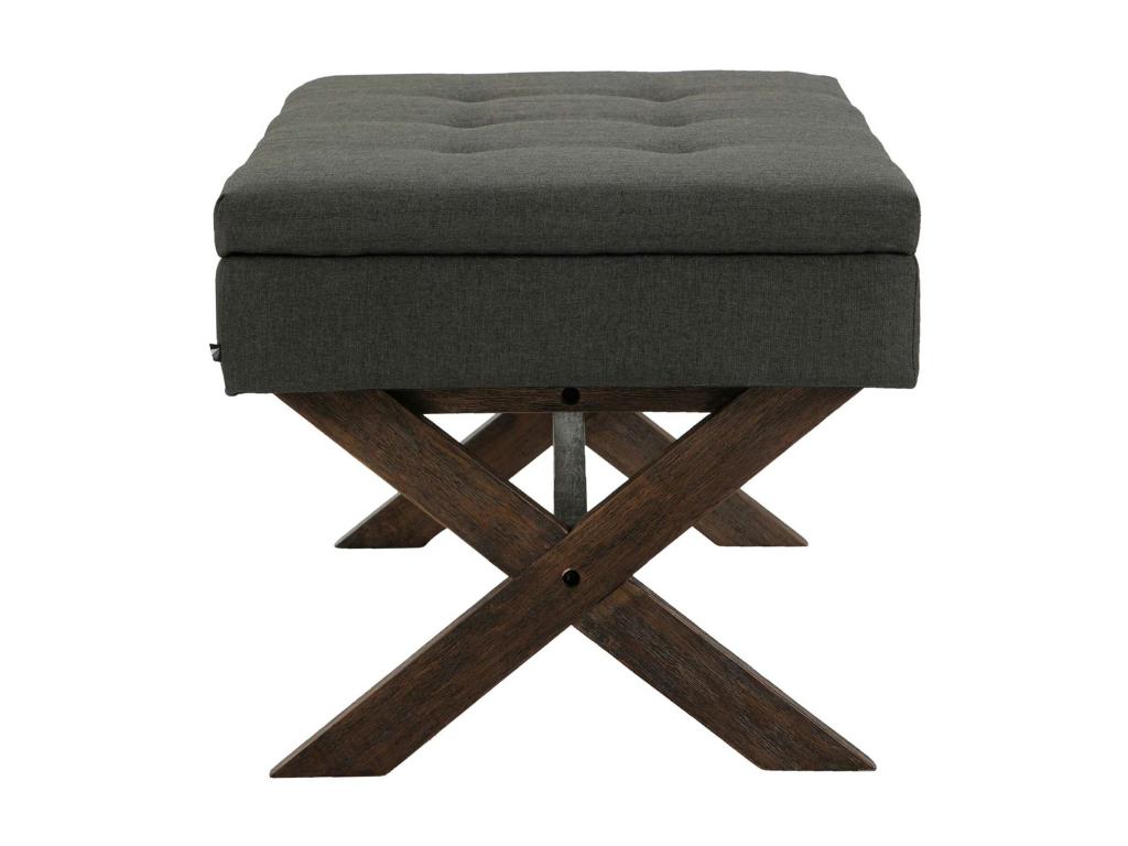 Meubles de maison en tissu anthracite