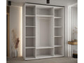 Armoire blanche, 190 x 60 x 235,2 cm