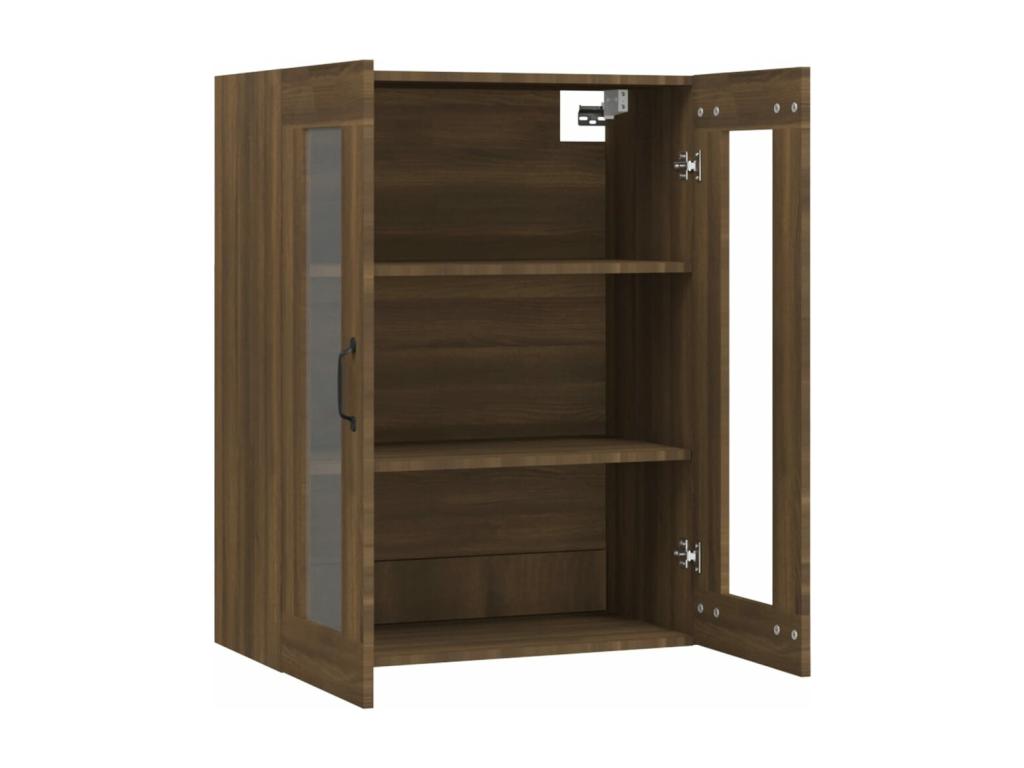 Armoire en chêne brun, 69,5 x 34 x 90 cm
