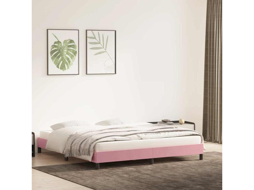 Matelas en velours, 200 x 220 cm
