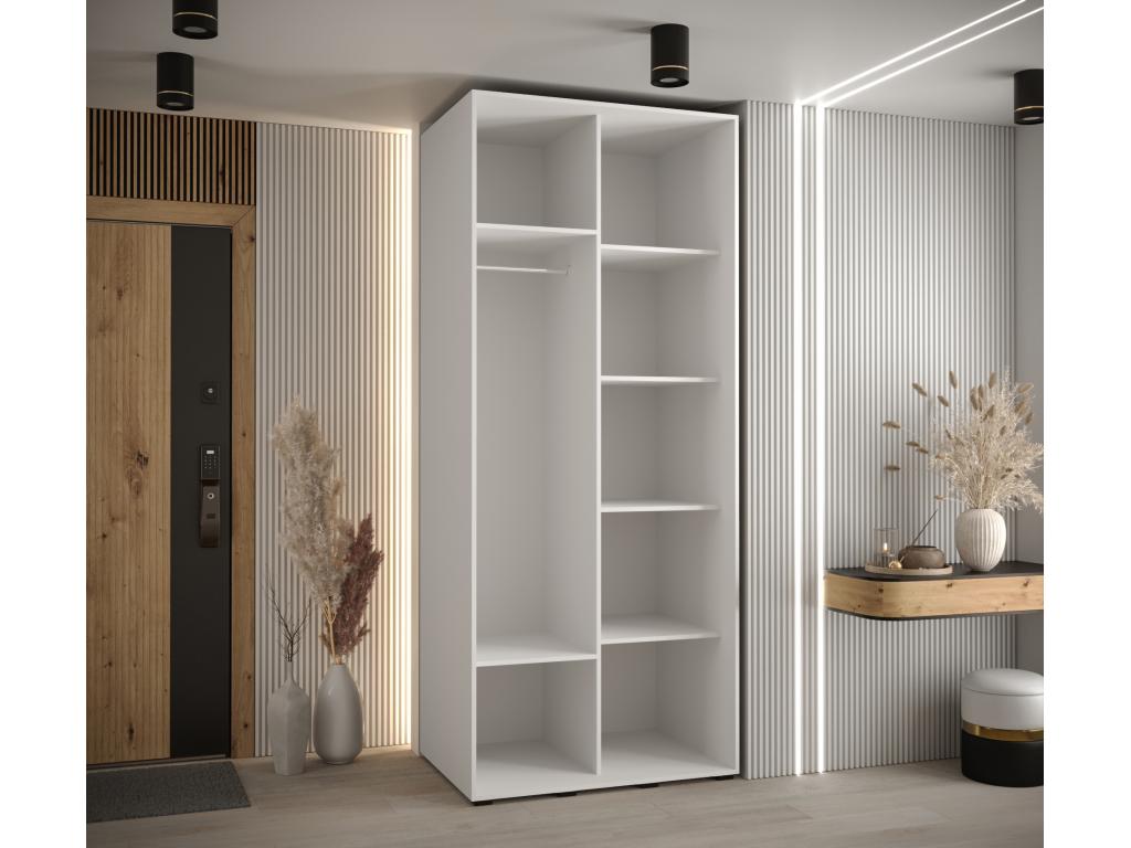 Armoire blanche, 110 x 60 x 235,2 cm