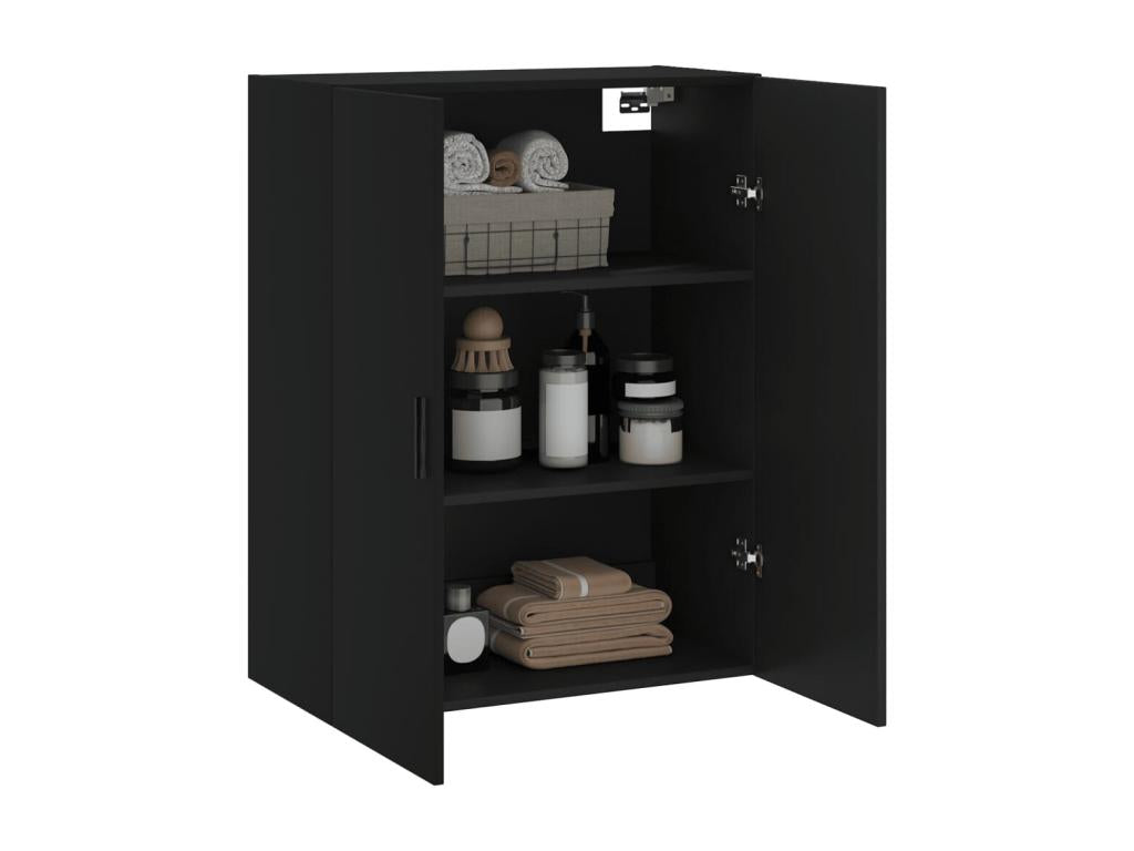 Armoire noire, 69,5 x 34 x 90 cm