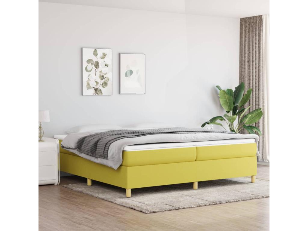 Matelas en tissu vert, 200 x 200 cm